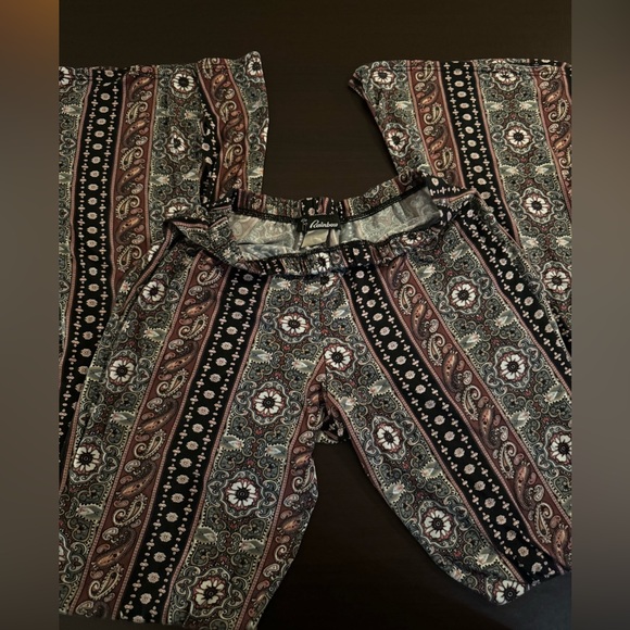 Rainbow Flare Boho pants - Picture 2 of 2